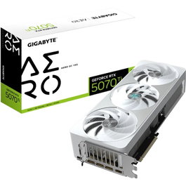 Gigabyte GeForce RTX 5070 Ti AERO OC 16GB GDDR7 Blanco
